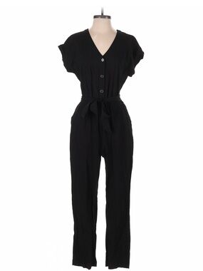 Gap Black Jumpsuit / Romper Small Tall Belted